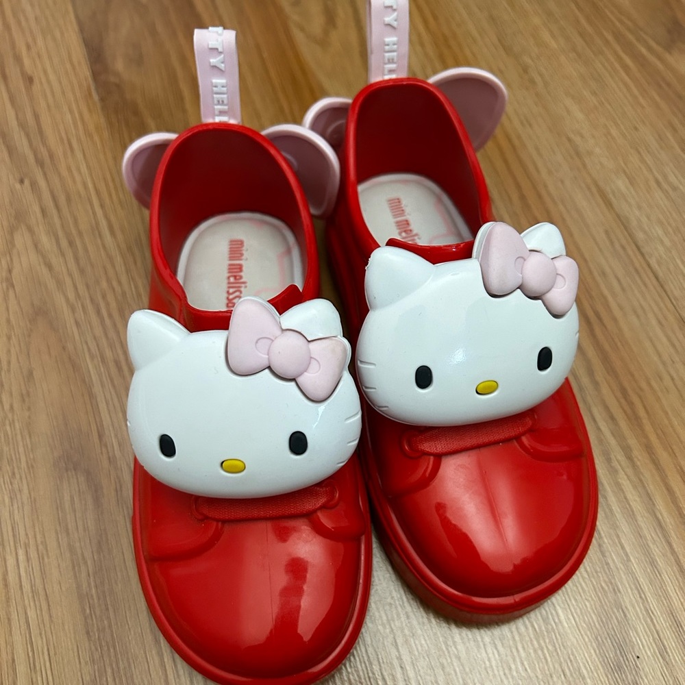 Mini Melissa sanrio Hello kitty slip on shoes sneakers